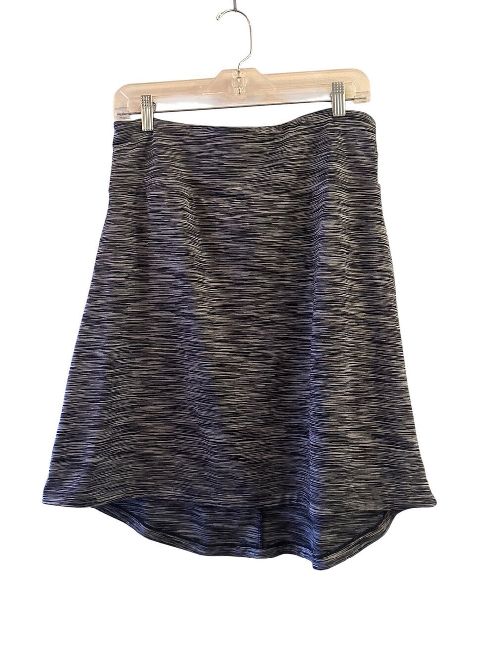Mondetta Heathered Gray Athletic Stretch Lightweight Skirt Women Sz M